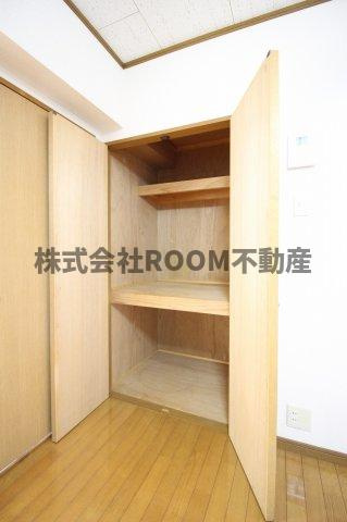 日の出マンションの収納|大きなスペースがあり、収納には困りません