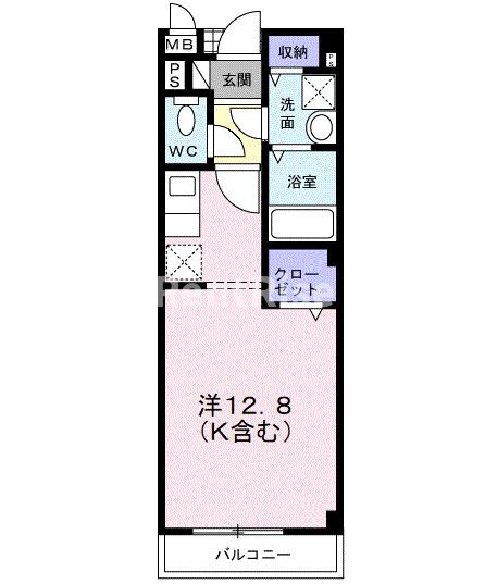 サンスピナ赤見Ⅱの間取り|間取図