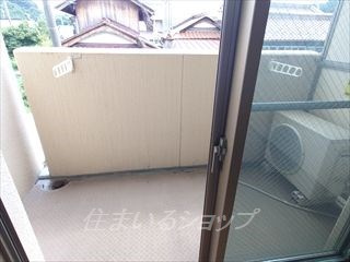 広島市安佐北区深川１丁目の賃貸マンションのバルコニー
