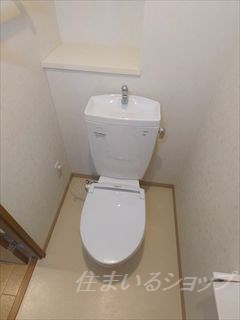 広島市安佐北区深川１丁目の賃貸マンションのトイレ|暖房便座