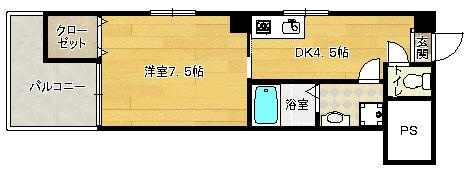 【間取り】 | ケインズ・コート本町