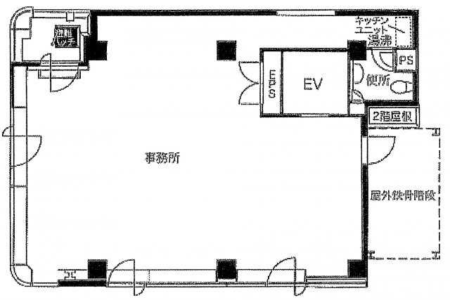 第２タチバナ銀座ビルの間取り