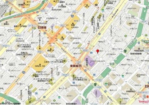 第２タチバナ銀座ビルの地図