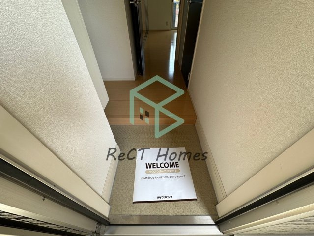 姫路市飾磨区細江の賃貸マンションの玄関