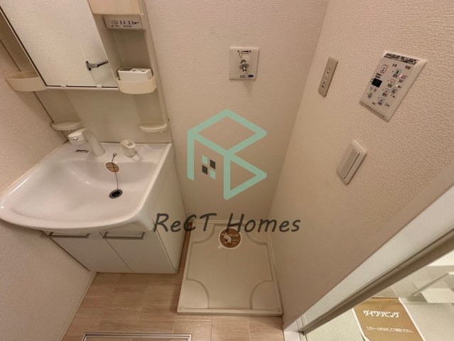 姫路市飾磨区細江の賃貸マンションの洗面所
