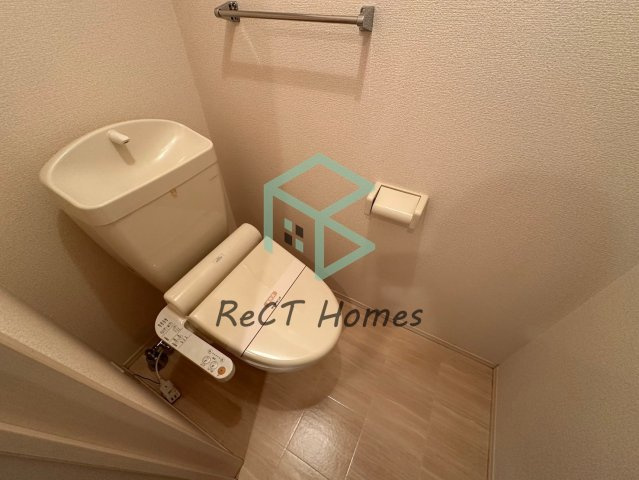姫路市飾磨区細江の賃貸マンションのトイレ