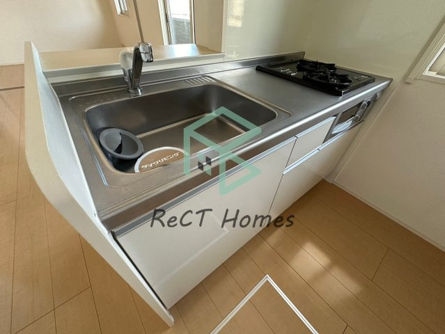 姫路市飾磨区細江の賃貸マンションのキッチン