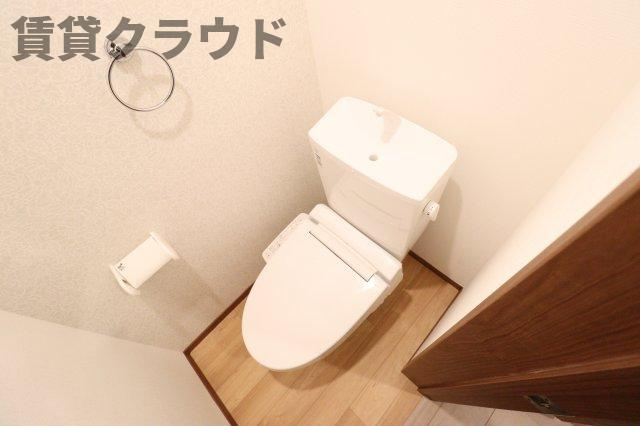ソルグランデのトイレ|清潔感のあるトイレです