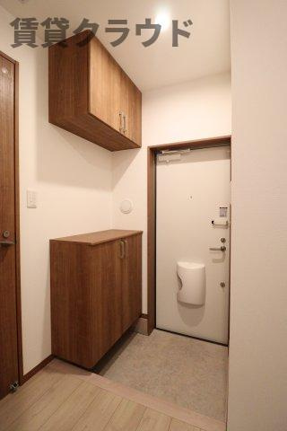 ソルグランデの玄関|落ち着いた玄関です