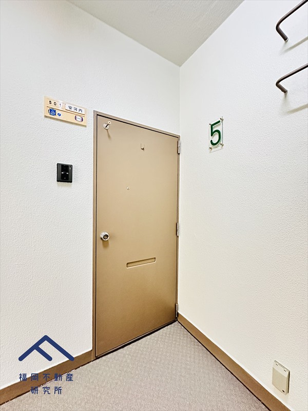 長丘西公園ハウスの玄関