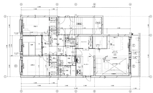 長丘西公園ハウスの間取り
