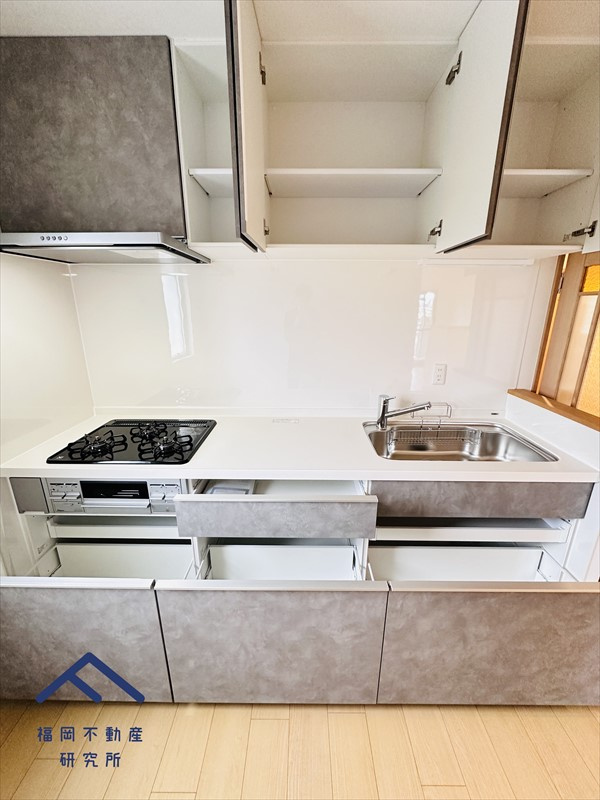 長丘西公園ハウスのキッチン