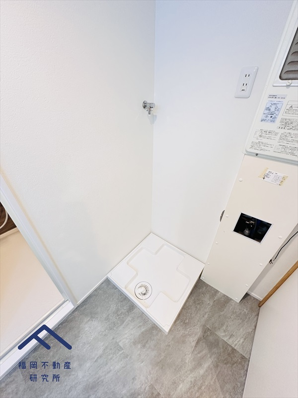 長丘西公園ハウスのランドリースペース