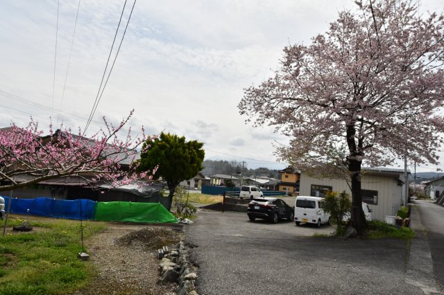 飲食店戸建の周辺|北西から敷地を撮影