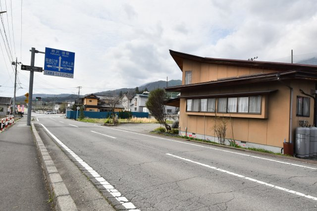 飲食店戸建の周辺|東側道路（南を撮影）