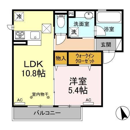 【間取り】 | パレ クレール