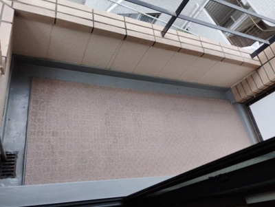 【バルコニー】 | ヒルトップ六本松 | 別号室の写真になります。現況優先。
