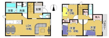 高槻市柳川町2丁目2号棟　新築戸建の画像