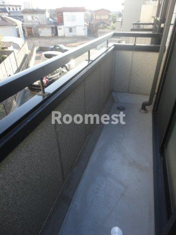 メゾンタキガワのバルコニー|陽当たり良好なバルコニーです