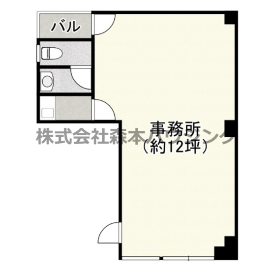 【間取り】 | 　アリーナ長田
