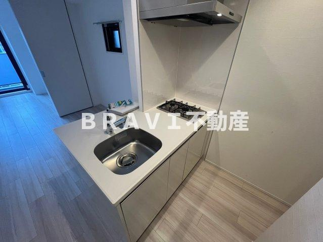 レジュールアッシュ谷町四丁目グランクラスのキッチン