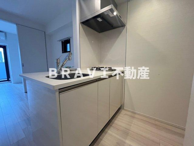 レジュールアッシュ谷町四丁目グランクラスのキッチン