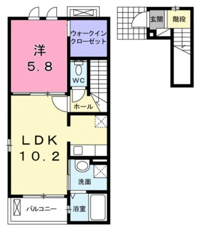 スカイコートの間取り