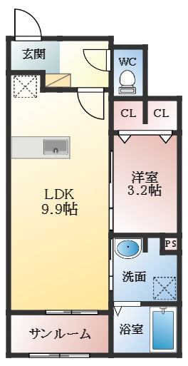 【間取り】 | メゾン アンディス