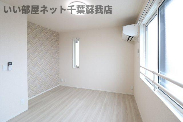 パストラルの寝室|開放的な寝室です