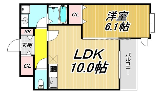 ECO GLANZの間取り