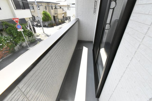 エテルノ塚口のバルコニー