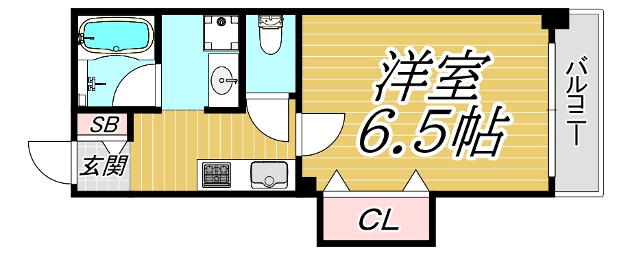 エクセル新伊丹の間取り