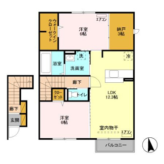 【間取り】 | コンフォート D