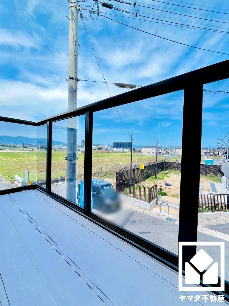 伏見区久我御旅町　31期　16号地のバルコニー