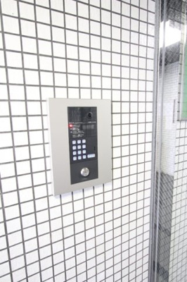 オートロック付きエントランス