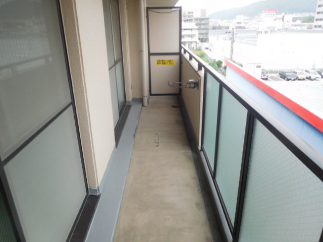 コージーコートＭのバルコニー