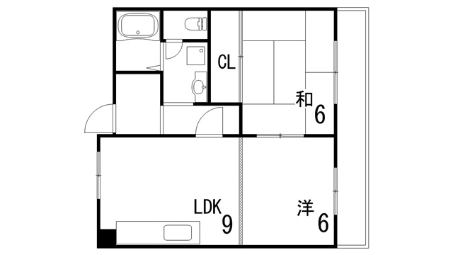 ラビスタ長峰の間取り