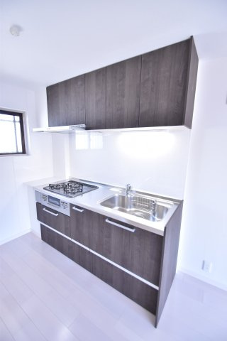 大阪市城東区成育１丁目の賃貸マンションのキッチン