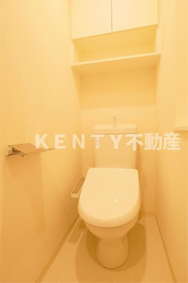 【トイレ】 | アジールコート蒲田 | 清潔感のあるトイレです