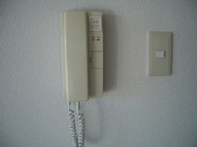 【セキュリティ】 | ミレニアム | 受話器付きインターホンです