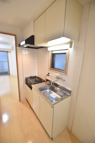 大阪市城東区鴫野西３丁目の賃貸マンションのキッチン