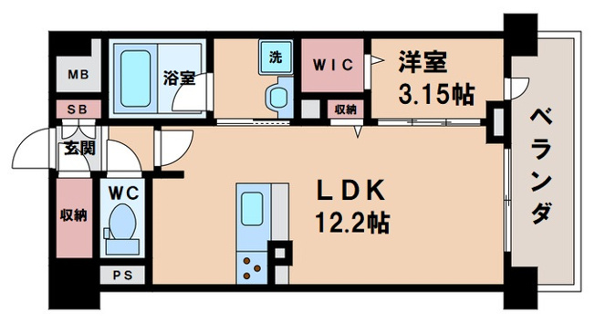 【間取り】 | Via Sole真法院