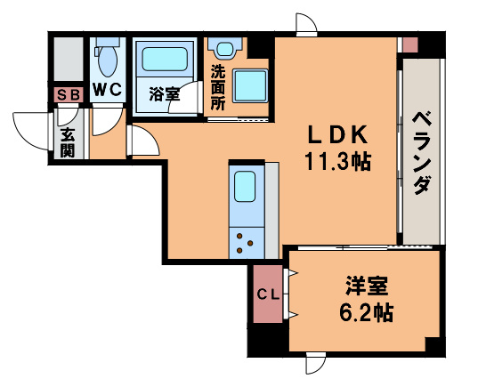 【間取り】 | ルリーフ真法院
