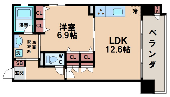 【間取り】 | ディアステージ夕陽丘ソシエール
