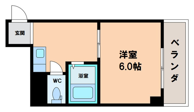 【間取り】 | カルム四天王寺