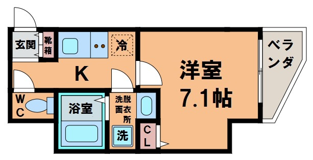 【間取り】 | ラパンジール四天王寺東
