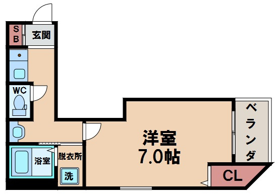 【間取り】 | プライムコート天王寺大道