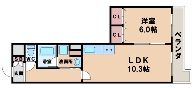 【間取り】 | サージュ天王寺