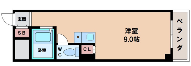 【間取り】 | サンレスポワール天王寺