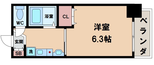 【間取り】 | エステムコート四天王寺夕陽丘